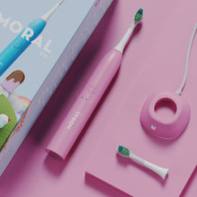 Load image into Gallery viewer, Pink Kidsonic Toothbrush ages 3-6
