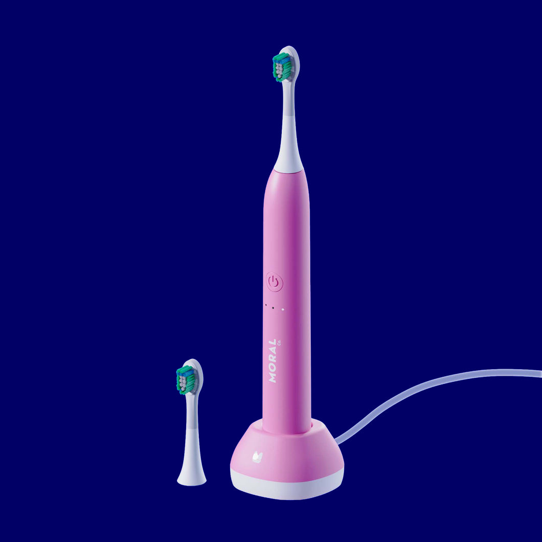 Pink Kidsonic Toothbrush ages 7-11